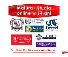 Matura i Studia online w 14 dni