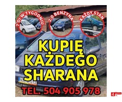 Skup VW Sharan, Każdy Kupię Sharana 2.0 Benzyna