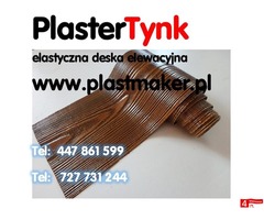 PlasterTynk  - Elastyczna deska elewacyjna , DARMOWY ZESTAW PRÓBEK