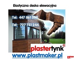 Imitacja drewna - Elastyczna deska dekoracyjna PlasterTynk